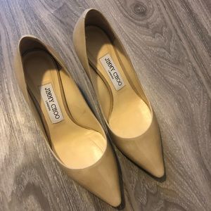 New Jimmy choo pumps Nude heels size 36.5 us6.5